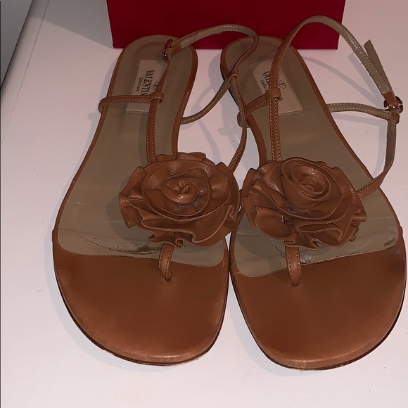 Valentino Luggage Colored Sandals - Picture 2 of 5